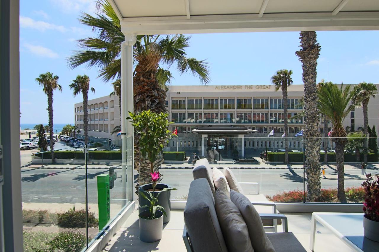 Phaedrus Living: Seaview Luxury Flat Limnaria 114 Apartment Paphos Luaran gambar